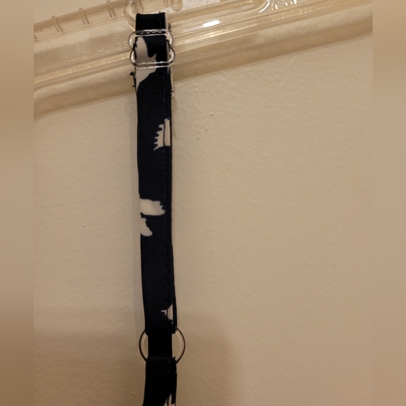 Vanity Blue Cream Lace Bird Dove Flutter Camisole Size Medium - Picture 8 of 12